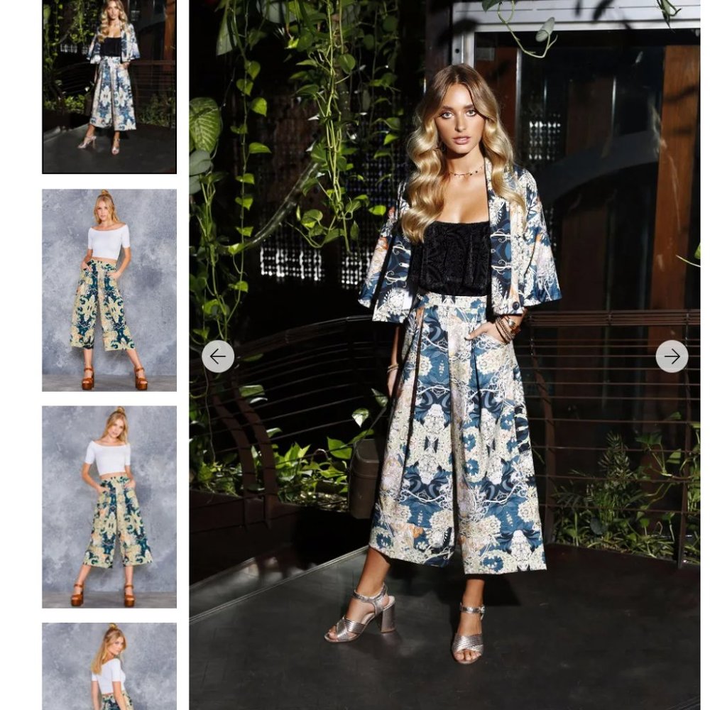 ❌SOLD❌ MUCHA BLACK LOUNGE CULOTTES - LIMITED - Blackmilk Clothing - Size S